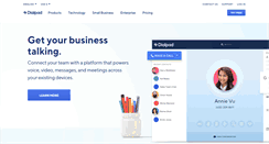 Desktop Screenshot of dialpad.com