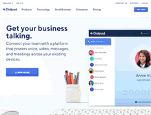 Tablet Screenshot of dialpad.com